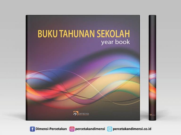 Membuat Merancang Sampul Atau Cover Buku Tahunan Sekolah Interaktif